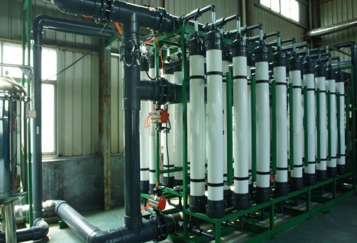 water treatment system installation